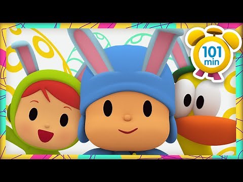 🐰 POCOYO in ENGLISH - Easter Bunny [ 101 minutes ] | Full Episodes | VIDEOS and CARTOONS for KIDS