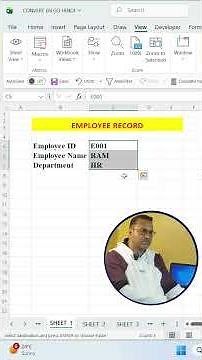 Excel में Automatic Data Entry Form बनाएं | Macro/VBA Tutorial in Hindi