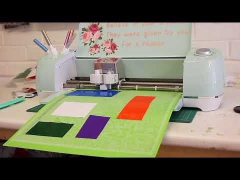 How to use Cricut snap mat