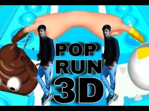 POP RUN 3D GAME PLAY #shorts #shortsfeed #rdvaiyt