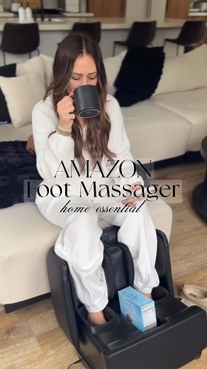𝐃𝐚𝐧𝐢𝐞𝐥𝐥𝐞 𝐃𝐨𝐧𝐨𝐡𝐮𝐞 | Amazon | Home Finds on Instagram: "Comment LINK or click LINK IN BIO👌LIMITED TIME EARLY PRIME DEAL🚨 on this foot/calf massager. I love how it doubles as an ottoman or foot rest!🖤 Join @danielle.donohue for more Amazon finds and home decor! Leave ANY COMMENT 👇🏼 for a link sent to your DMs! 2 in 1 Foot Massager Machine & Ottoman Rest,Shiatsu Foot and Calf Massager with Heat,Kneading,Vibration,Compression Massagers for Feet,Ankle,Leg,Tired Muscles & Plantar Fa
