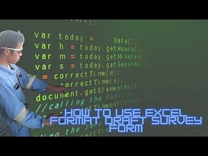 A Step-by-Step Guide on Using Programs and Excel Draft Survey Forms 🚢📊 | Draft Survey Tutorials
