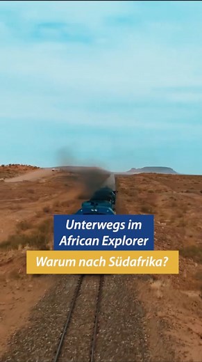 Südafrika ist immer eine Reise wert - vor allem mit dem African Explorer Zug! ❤️🚂 | Lernidee Erlebnisreisen