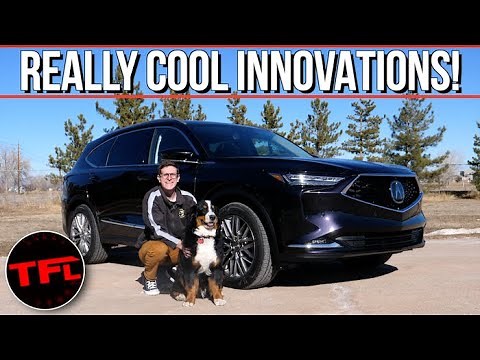 The New 2022 Acura MDX Has Two Crazy Features I Have Never Seen Before!