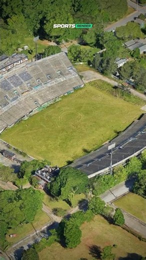 A Forgotten Stadium Next to Mercedes-Benz Stadium! 🏟️ #football #abandoned