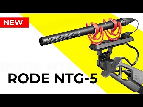 NEW Rode NTG5 Shotgun Microphone Review - Compared to the Rode NTG3