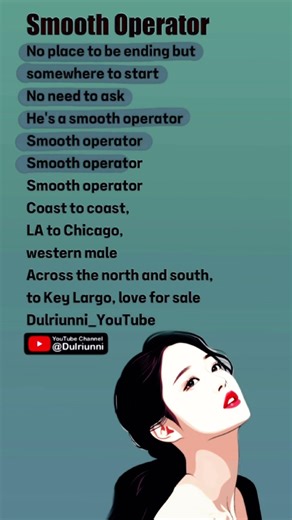 🌼 Smooth Operator | Sade