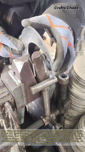 DIY Auger Flight Manufacturing: Cold-Forming Strip Steel