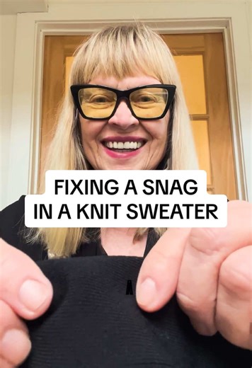 How to Fix a Snag in a Knit Sweater Quickly