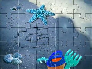 Jingl Leto in Puzzles and Invert Color