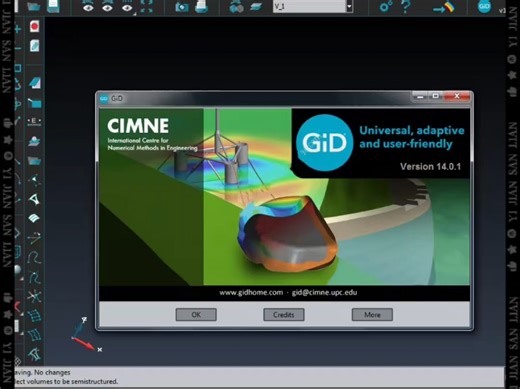 GiD Professional v14.0.1 工程数值模拟软件