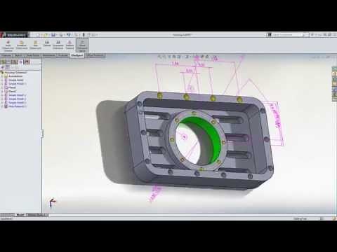 Hole Patterns in DimXpert