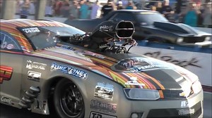Kamikaze CHRIS vs 2 - time pro mod champion Mike Janis at Lancaster National Speedway & Dragway | National No Prep Racing Association