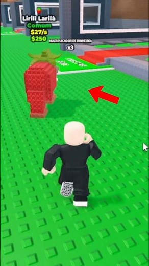 ENGANEI MINHA IRMÃZINHA COM STRAWBERRY ELEPHANT E ROUBEI O DRAGON!😂🍓😱 #roblox #roubeumbrainrot