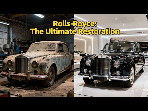 The Ultimate Rolls Royce Restoration Every Nut and Bolt ‪@ReStoriqProcess‬
