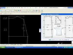 Molde básico de Polo en Audaces 7.5