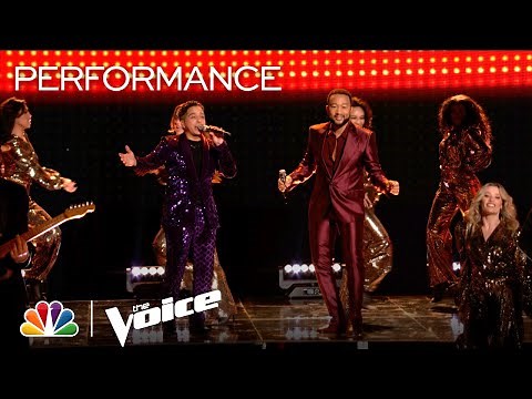 Omar Jose Cardona and John Legend Sing "Signed, Sealed, Delivered" | The Voice Live Finale 2022