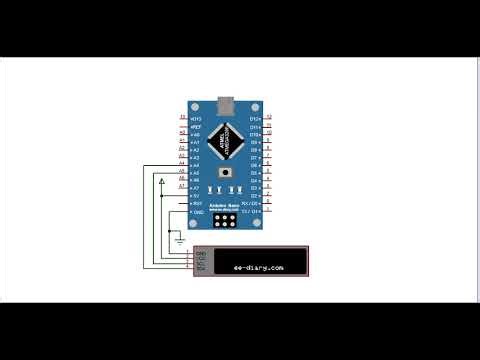 Arduino Nano I2C LCD Interfacing & Programming