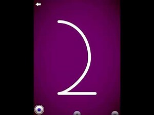 LetterSchool HWT Style Cursive Numbers 1, 2 & 3