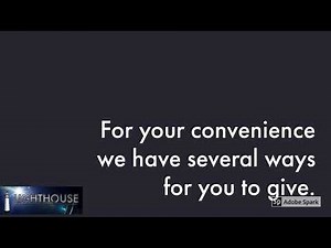 Lighthouse Church Live Stream