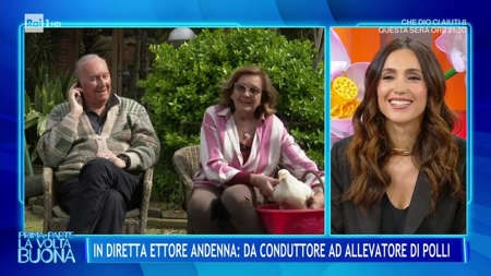 Ettore Andenna, il re di "Giochi senza Frontiere" ora alleva polli - La Volta Buona 27/03/2025