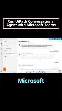 UiPath Autopilot integration with Microsoft Teams #shorts #uipath #uipathcommunity