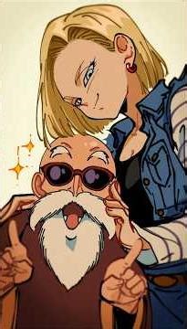 Master Roshi Vs Android 18