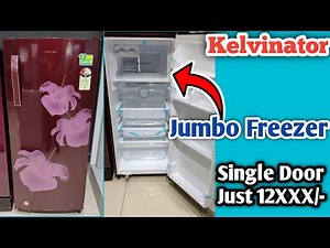 Kelvinator Single Door Refrigerator | Kelvinator 190 Liter Refrigerator