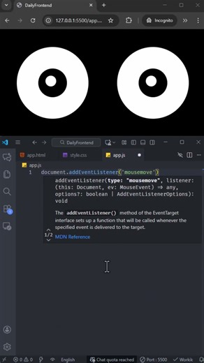 These eyes follow your every move… try not to blink