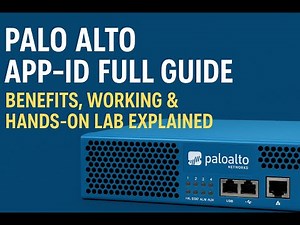 🔥 Palo Alto App-ID Explained | Real Lab Demo 💻 | Benefits, Working & Full Setup Guide!