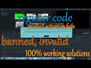 how to fix filmora registration code banned || invalid || product activation fails || failed ||issue