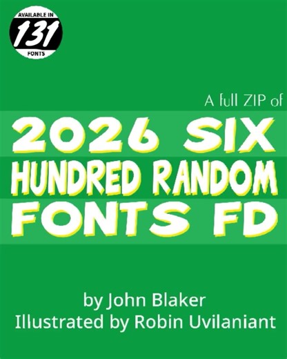131 Random Fonts!