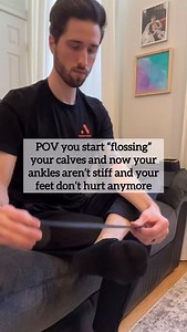 Floss bands are an easy to use tool that can help improve how your tissues slide. Over time, or with injury, your tissues can get stuck together and that makes it much harder to move without pain and tension. My chiropractor showed these to me years ago and now I use them at home all the time. Have you ever tried these? | Anytime Mobility