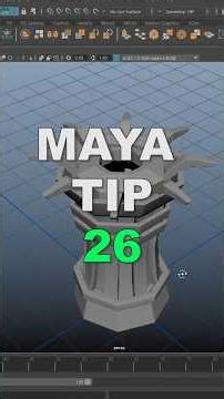 “Professional Maya Modeling Ka Hidden Logic (Sets Tool) ”#gharghargfx #youtubeshorts#shorts#ytshorts