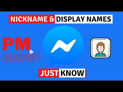 Messenger tips: How to change nickname (Display name) on messenger ‪@facebookapp‬