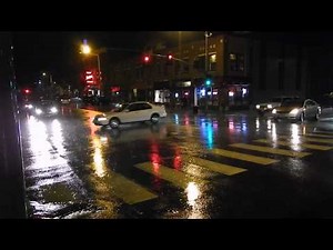 Rainy night - Nikon AW110 low light sample video