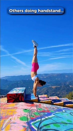 Handstand 🔥#shorts
