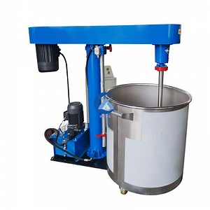 [Hot Item] 7.5kw Paint Pigment Hydraulic Lifting Mixing Machine High Speed Paint Disperser with Ce