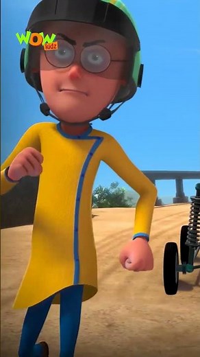 Down The Hill | 01 | Motu Patlu Season 14 | 3D New Shorts Wow Kidz