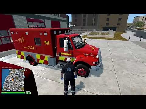 Flashing Lights 🚨 | EMS Gaming on Multiplayer Server #1