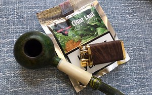 是雪茄还是斗草？傻傻分不清楚~SG Cigar leaf 雪茄叶品吸包。搭配国师绿番茄。_哔哩哔哩_bilibili