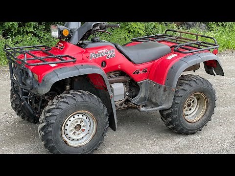 Honda foreman 400 test drive and review