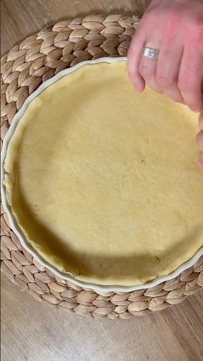 Quick and easy pie crust (healthy & fast) 🥧✨ #easyrecipe #pie #healthy
