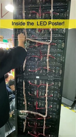 Inside the Foldable LED Display!