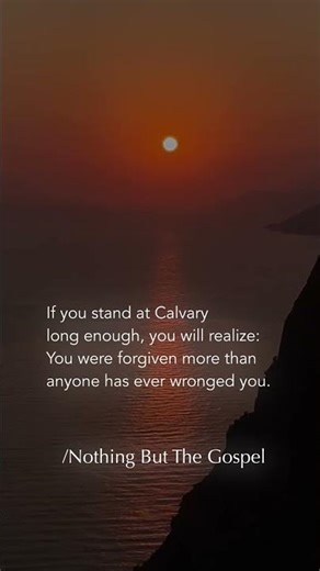Stand at Calvary and Remember: You Were Forgiven More | #nbtgshorts