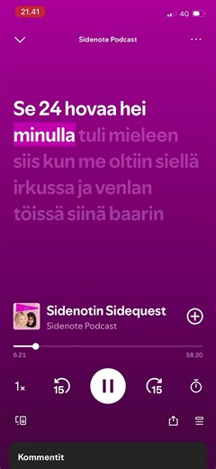Käy kuuntelee @Sidenote Podcast uus jakso jos haluut kuulla koko tarinan🤣 oon mukana uusimmassa jaksossa! #foryou #sinulle #suomitiktok #sinullesivu #podcast