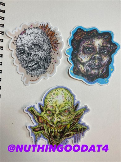VINYL STICKER RESTOCK! New and Old Vinyl Sticker Selections