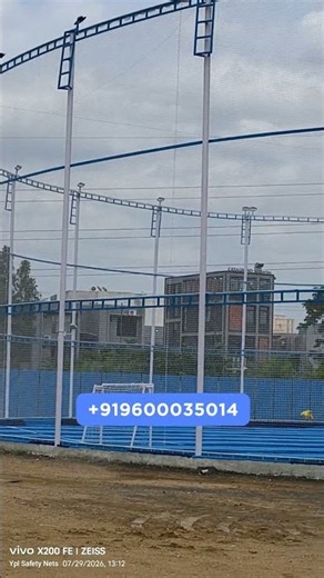 Heavy Duty Cricket Practice Nets for Turfs & Sports Academies | YPL Safety Nets