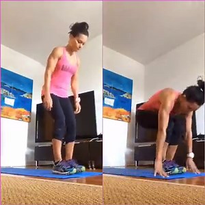 Home exercises brought to you by Labrada Nutrition Lean Body for Her! You don't need much to start exercising and adding physical activity to your daily routine. You just have to get started! Do 4x10 of each exercise back to back with 1 min rest in between sets . Happy Training:) | Vanessa Tib Fitness