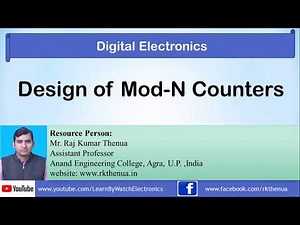 Design of Mode N counter | Digital Electronics by Raj Kumar Thenua [Hindi/Urdu]